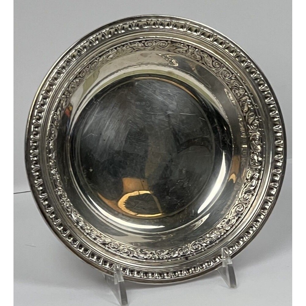 Reed & Barton Silverplate Bel Air 6.25 Candy/Nut Bowl 1956 Vintage EUC